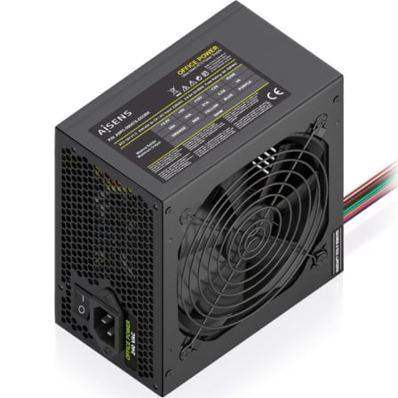 Fuente de Alimentación Aisens ASPC-500ATX-SEOBK/ 500W/ Ventilador 12cm_0