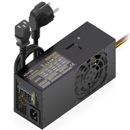 Fuente de Alimentación TFX Aisens ASPC-500TFX-PSEBK/ 500W/ Ventilador 8cm_0