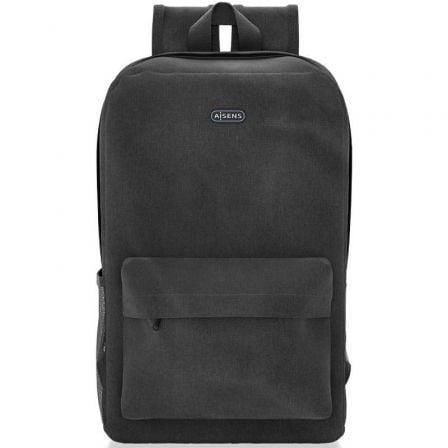 Mochila Aisens ASBG-BP080-BK para Portátiles hasta 15.6"/ Negro_0