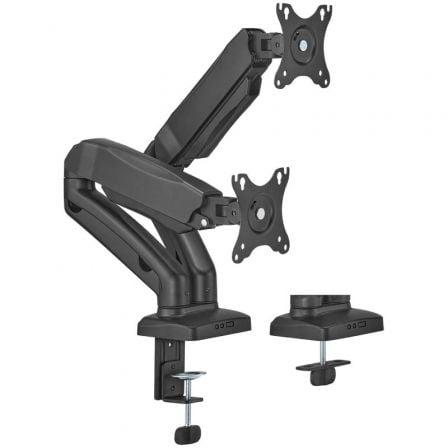 Suporte para 2 Monitores ou TV Preto AISENS DT32TSR-221 até 9kg