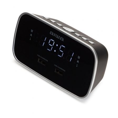 Despertador Aiwa CRU-19BK/ Radio FM_0