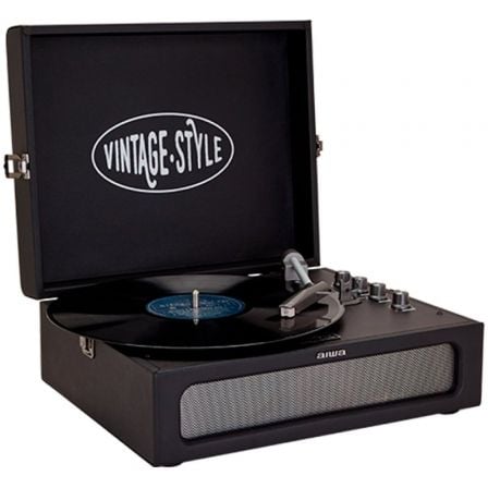 Tocadiscos Aiwa VPX-1971BK/ Bluetooth/ Conversor a MP3_0