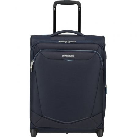 Maleta de Cabina American Tourister Upright SummerRide 55cm/ 55x40x20cm/ 2 Ruedas/ Azul Marino_0