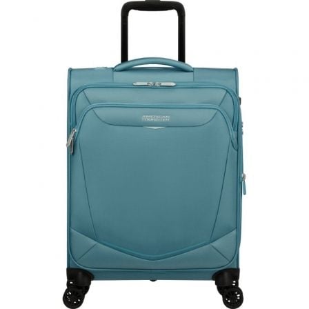 Maleta de Cabina American Tourister SummerRide Spinner 55cm/ 55x40x23cm/ 4 Ruedas/ Azul Brisa_0