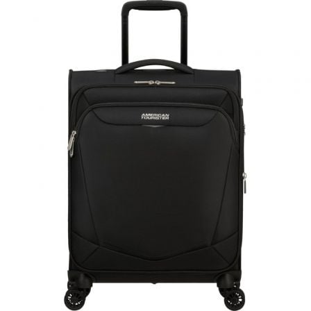 Maleta de Cabina American Tourister SummerRide Spinner 55cm/ 55x40x23cm/ 4 Ruedas/ Negra_0