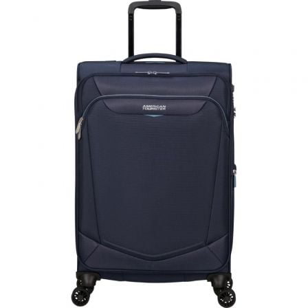Maleta Mediana American Tourister SummerRide Spinner 69cm/ 69x43x29cm/ 4 Ruedas/ Azul Marino_0