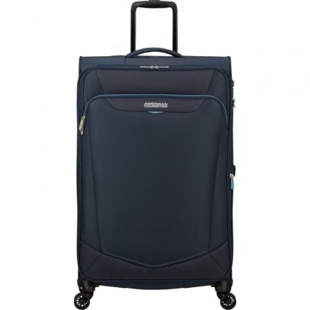 Maleta Grande American Tourister SummerRide Spinner 80cm/ 80x48x30cm/ 4 Ruedas/ Azul Marino_0
