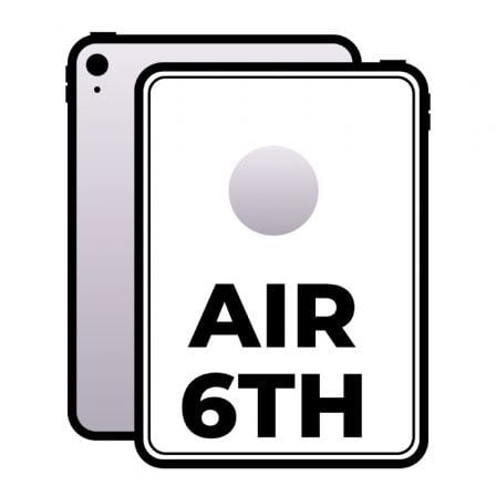 Apple iPad Air 11 6th Wi-Fi Cell/ 5G/ M2/ 1TB/ Púrpura_0