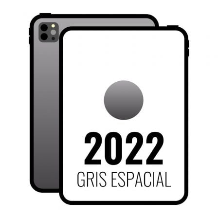 Apple iPad Pro 11" 2022 4th WiFi Cell/ 5G/ M2/ 1TB/ Gris Espacial - MNYJ3TY/A_0