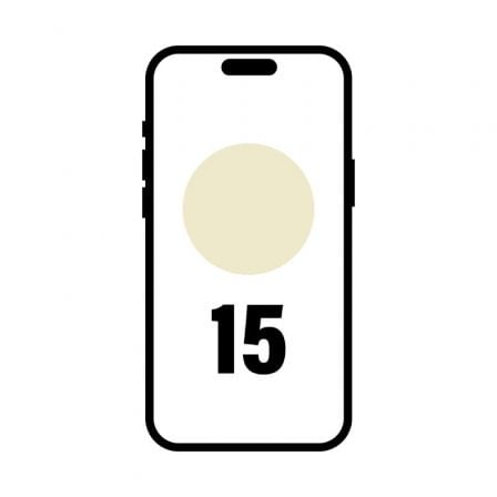 Smartphone Apple iPhone 15 128Gb/ 6.1"/ 5G/ Amarillo_0
