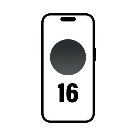 Smartphone Apple iPhone 16 128GB/ 6.1"/ 5G/ Negro_0
