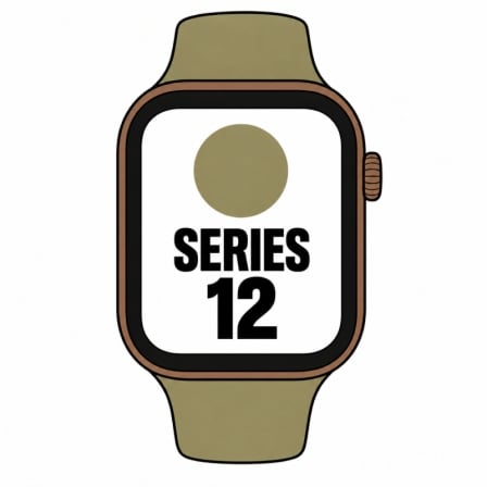 Apple Watch Series 12/ GPS/ 46mm/ Bronce Oscuro/ Correa Deportiva Verde Oliva (S/M)_0
