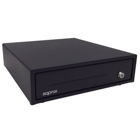 Cajón Portamonedas Approx appCASH33/ Manual y Automático/ Negro_0