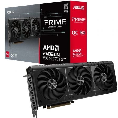 Tarjeta Gráfica Asus Prime Radeon RX 9070 XT OC/ 16GB GDDR6_1