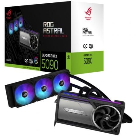 Tarjeta Gráfica Asus ROG Astral LC GeForce RTX 5090 OC/ 32GB GDDR7_1
