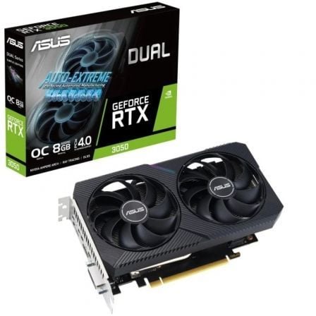Tarjeta Gráfica Asus Dual GeForce RTX 3050 V2 OC/ 8GB GDDR6_0