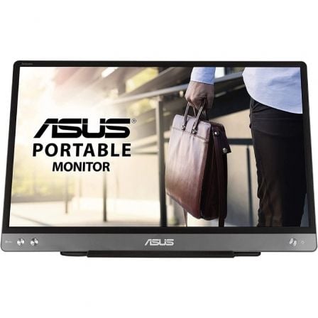 Monitor Portátil Asus ZenScreen MB14AC / 14'' / Full HD / Prata e Preto