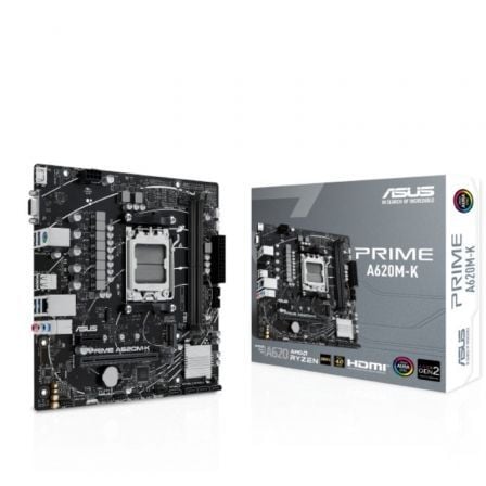 Placa Base Asus Prime A620M-K Socket AM5/ Micro ATX_0