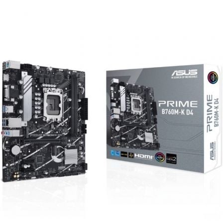 Placa Base Asus PRIME B760M-K D4 Socket 1700/ Micro ATX_0