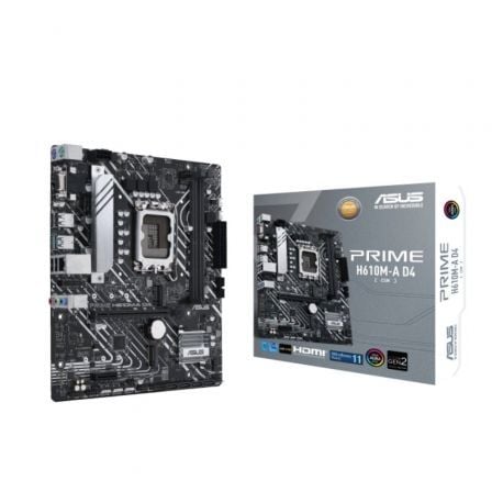 Placa Base Asus Prime H610M-A D4-CSM/ Socket 1700/ Micro ATX_0