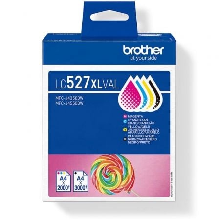 Cartucho de Tinta Brother / LC527XLVAL / Azul_0