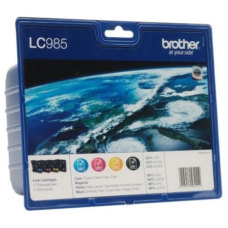Cartucho de Tinta Original Brother LC- 985 Multipack/ Cian/ Magenta/ Amarillo/ Negro_0