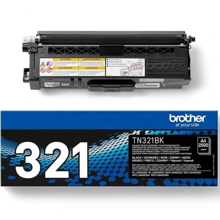 Brother Toner TN-321 TN321 Black Schwarz 2,5k (TN321BK)_0