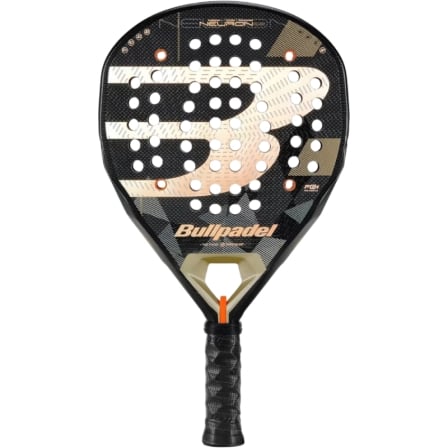 Pala de Pádel Bullpadel Neuron 02 2026 (Fede Chingotto)/ Negra y Dorada_0