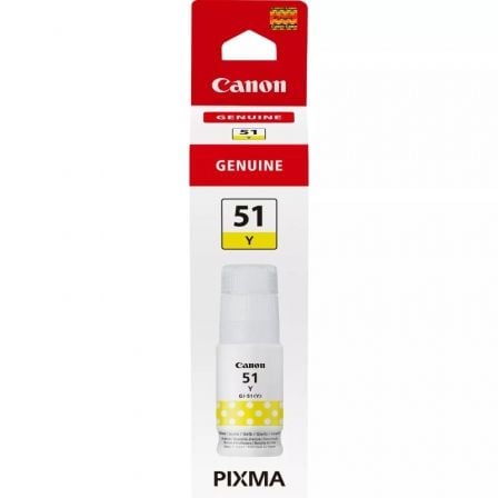 Botella de Tinta Original Canon GI-51/ Amarillo_0
