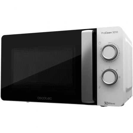 Cecotec 01522 microondas Encimera Solo microondas 20 L 700 W Negro, Blanco_0
