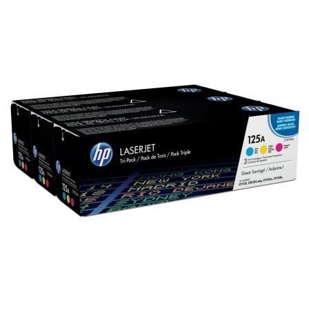 Tóner Original HP nº125A Multipack/ Cian/ Magenta/ Amarillo_0