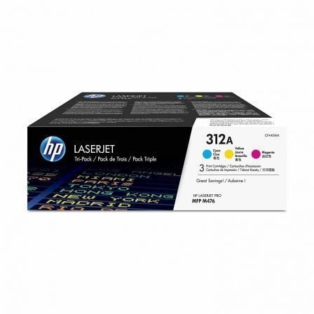 Tóner Original HP nº312A Multipack/ Cian/ Magenta/ Amarillo_0