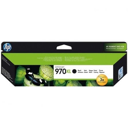 Cartucho de Tinta Original HP nº970 XL Alta Capacidad/ Negro_0
