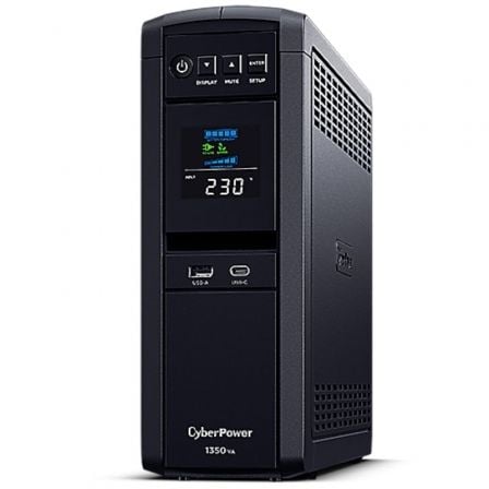 SAI Línea Interactiva Cyberpower CP1350EPFCLCD/ 1350VA-810W/ 6 Salidas/ Formato Torre_0