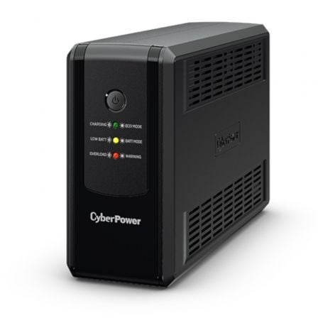 SAI Línea Interactiva Cyberpower UT650EG/ 650VA-360W/ 3 Salidas/ Formato Torre_0