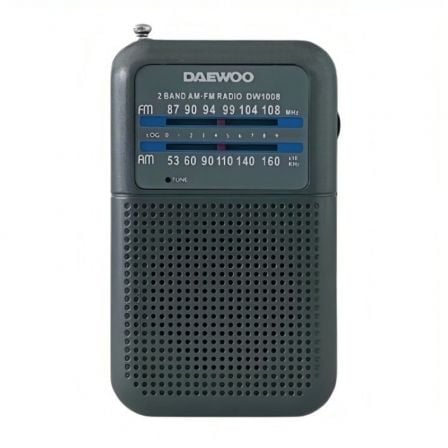 Radio Portátil Daewoo DW1008/ Gris_0
