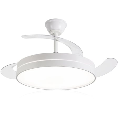 Ventilador de Techo Daewoo con aspas retráctiles DW5008/ 30W/ 3 Aspas/ 6 Velocidades_0