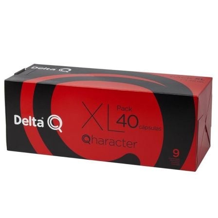 Cápsula Delta Qharacter para cafeteras Delta/ Caja de 40_0
