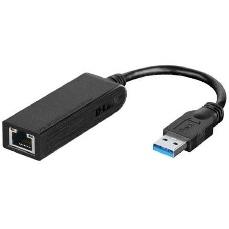 Adaptador USB 3.0 D-Link DUB-1312 / Preto / 1000Mbps