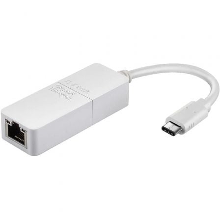 Adaptador Ethernet D-LINK / USB-C Gigabit / Preto / DUB-E130_1