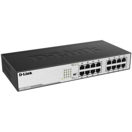 Switch D-LINK GIGAEXPRESS 16-PORT GIGABIT / Preto / DGS-1016D/E_1