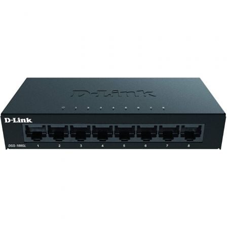 Switch D-LINK / 8 Portas / Metallic / DGS-108GL/E_1