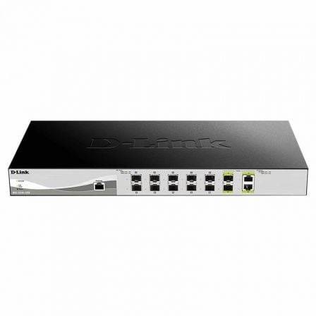 Switch D-LINK 12-PORT SM.MGD 10G SFP+ CPNT / Preto / DXS-1210-12SC/E_0