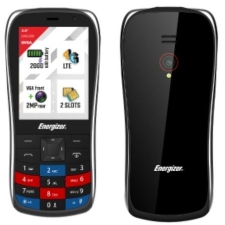 Teléfono Móvil Energizer E284S para Personas Mayores/ Negro_0