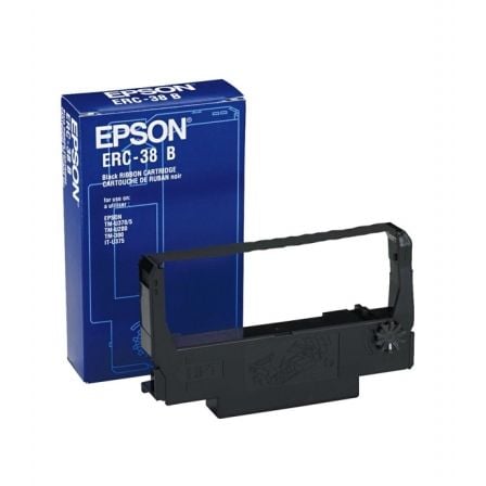 Cinta Matricial Epson ERC-38/ Negro_0