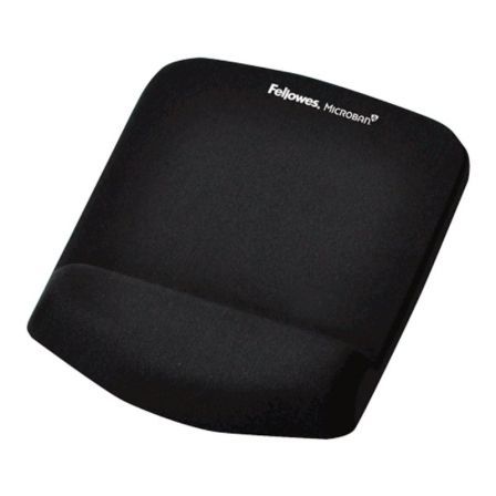 Fellowes Plushtouch Mousepad Wrist Support black_1