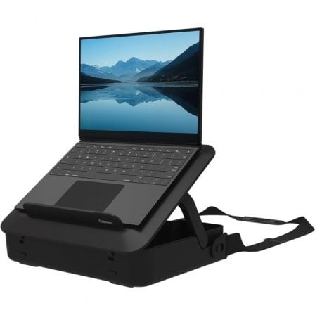 Maletín con Elevador Fellowes Breyta para Portátiles hasta 14"/ Negro_0