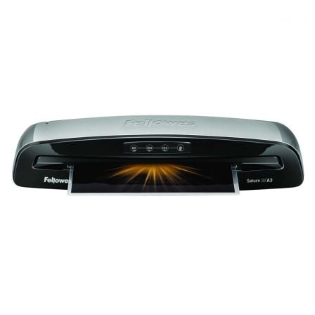 Plastificadora Fellowes Saturn 3I A3/ hasta A3 y 125 Micras/ Gris y Negra_0