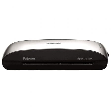 Plastificadora Fellowes Spectra A4/ hasta A4 y 125 Micras/ Negra y Gris_0
