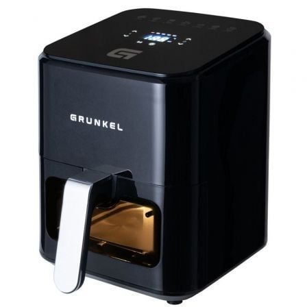 Freidora por Aire / Sin Aceite Grunkel Black Easy Fryer/ 1200W/ Capacidad 4L_0